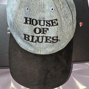 House of Blues Two-Tone‎ Denim and Black Cap